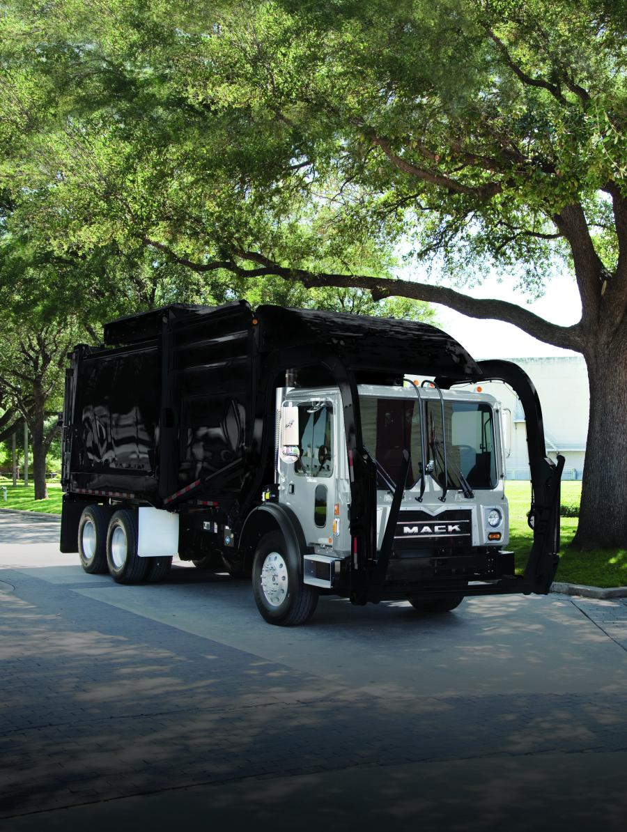 Mack Over The Air (OTA) is now available on refuse vehicles including the Mack Granite® and TerraPro (above) models. Mack OTA allows customers to update software without disrupting their schedules, improving efficiency and increasing uptime. Mack OTA will be available on Mack LR models with the launch of GuardDog Connect for LR models beginning in Q3.