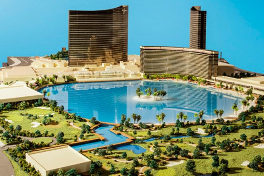 Rendering of Steve Wynn’s latest vision, Paradise Park, Las Vegas.