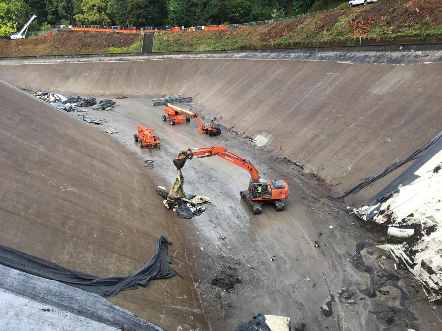Portland Water Bureau photo
In Oregon, an eight-year capital improvement project to update the Washington Park reservoir site is moving forward.