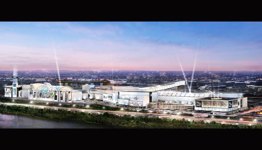 Artist rendering of the American Dream project located in Meadowlands, NJ.