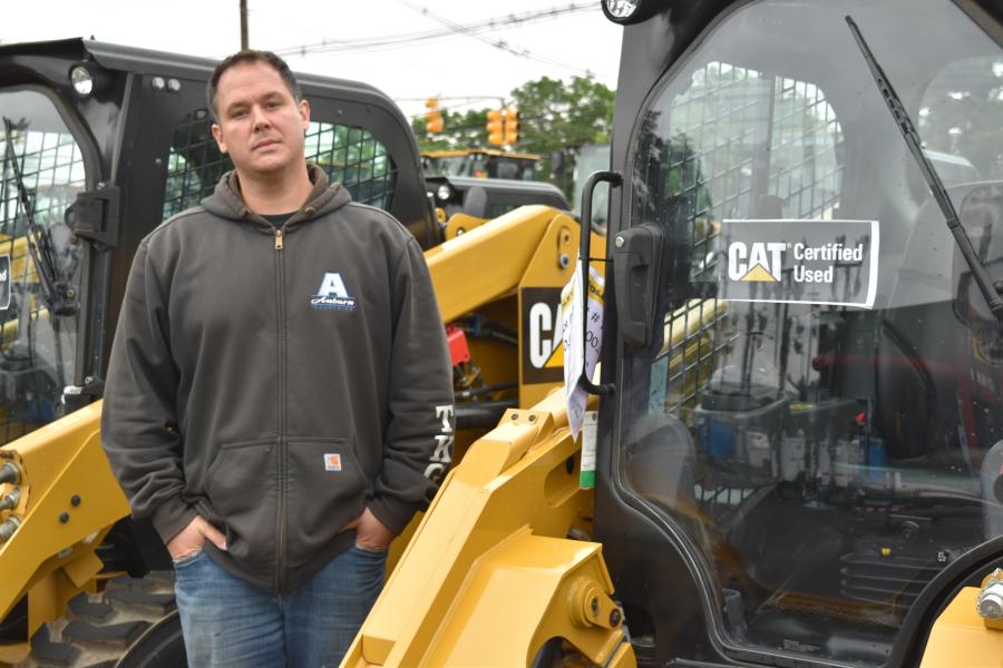 Jonathon Ditringo, manager of Auburn Industries, drove over from Staten Island, N.Y., to attend the sale.