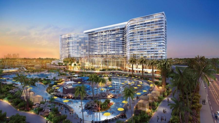 Gaylord Hotels will operate the resort once it opens.
(ABC10 News San Diego rendering)