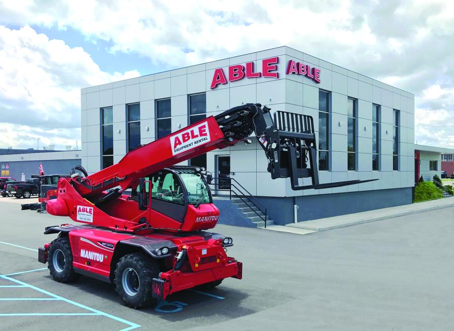 ABLE Equipment Rental will partner with Manitou to sell the heavy capacity telescopic handlers and rotating telescopic handlers.