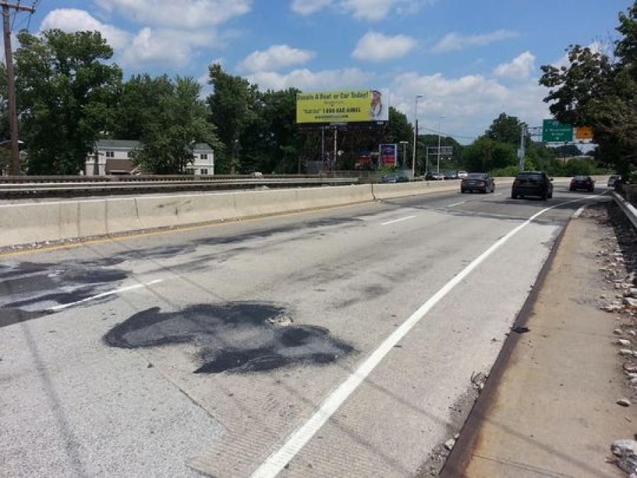 DOT spokesman Stephen Schapiro said the department plans to do accelerated work that will impact the bridge over Jones Road in Fort Lee for two weekends in July.
(NJ Department of Transportation photo)