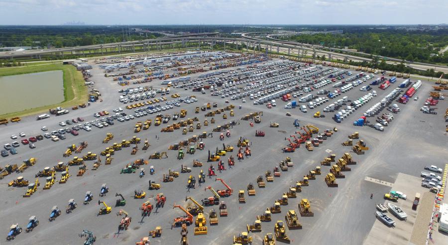 Ritchie Bros. Houston sale, June 21 to 22 featured more than 4,700 pieces of equipment.