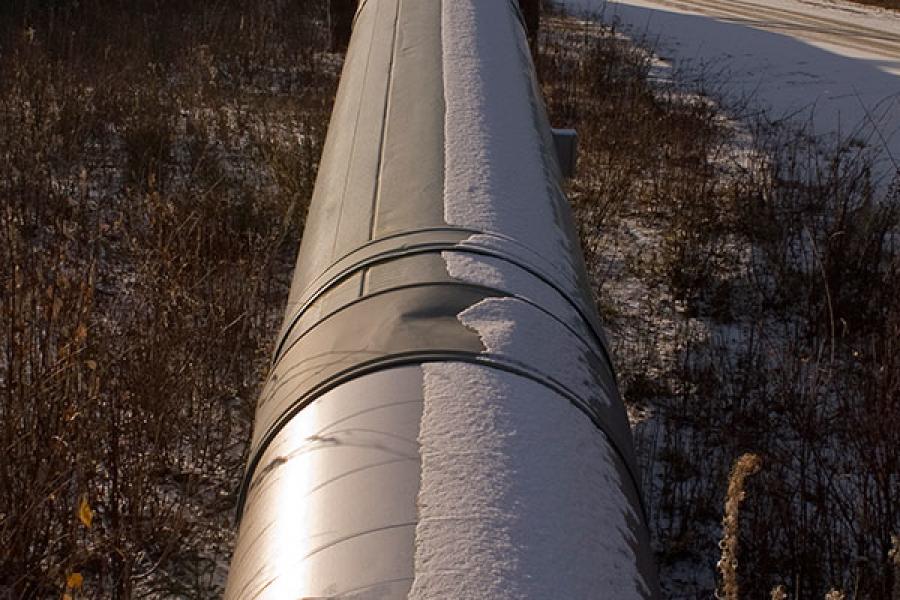 The proposed Mountain Valley Pipeline would carry fracked natural gas for 300 mi. across West Virginia and Virginia.
(hydrocarbons-technology.com photo)