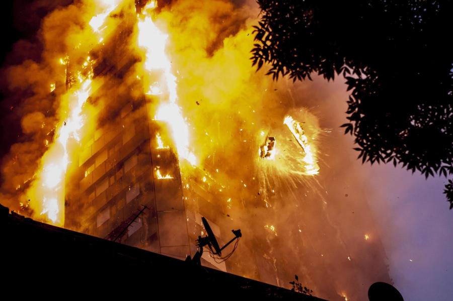 Fire safety experts have expressed shock at how quickly the public housing tower block became engulfed in flames after a blaze began in a refrigerator.