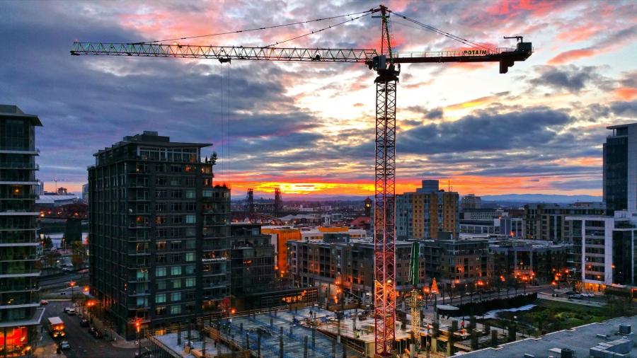 Twenty-one construction cranes currently dot the metro-area's skyline, the fifth most in the country and more than either San Francisco or New York.