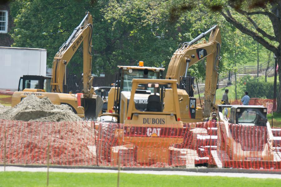A $48.5 million dollar construction effort at the nation’s oldest private military college is under way in Northfield, Vt.