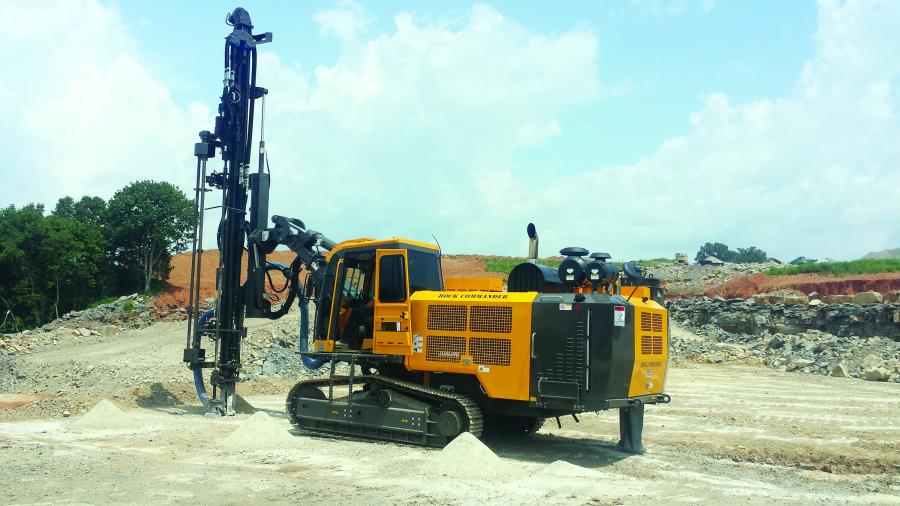 The Rock Commander line of rock drills from Junjin America continues its strong penetration in the North American drilling market.