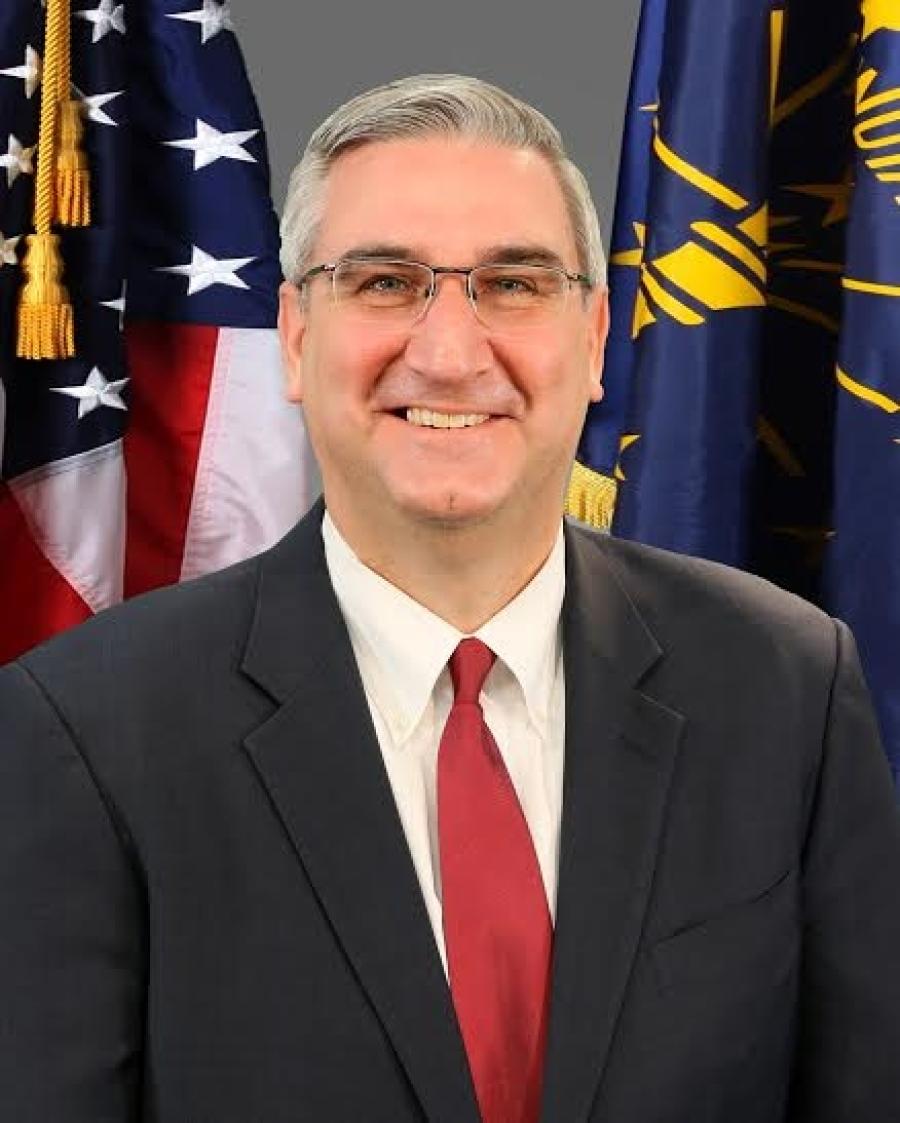 Indiana Gov. Eric Holcomb announced $4.7 billion will be spent on infrastructure projects.
(in.gov photo)
