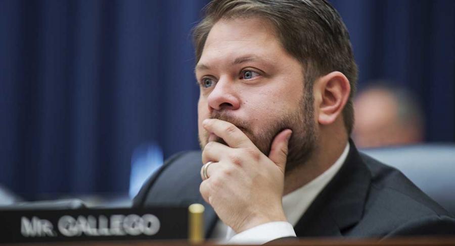 Congressman Rueben Gallego, D-Ariz., said he feels the request should not be included in the defense spending bill, but should instead be created into a separate bill.