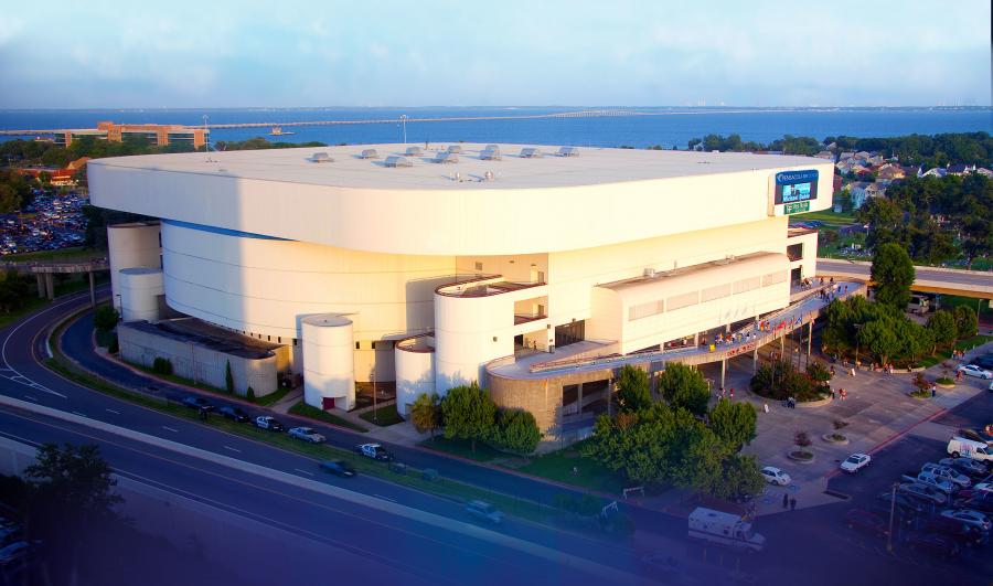 The new arena would replace the Bay Center, which opened in 1985.
(pensacolabaycenter.com photo)