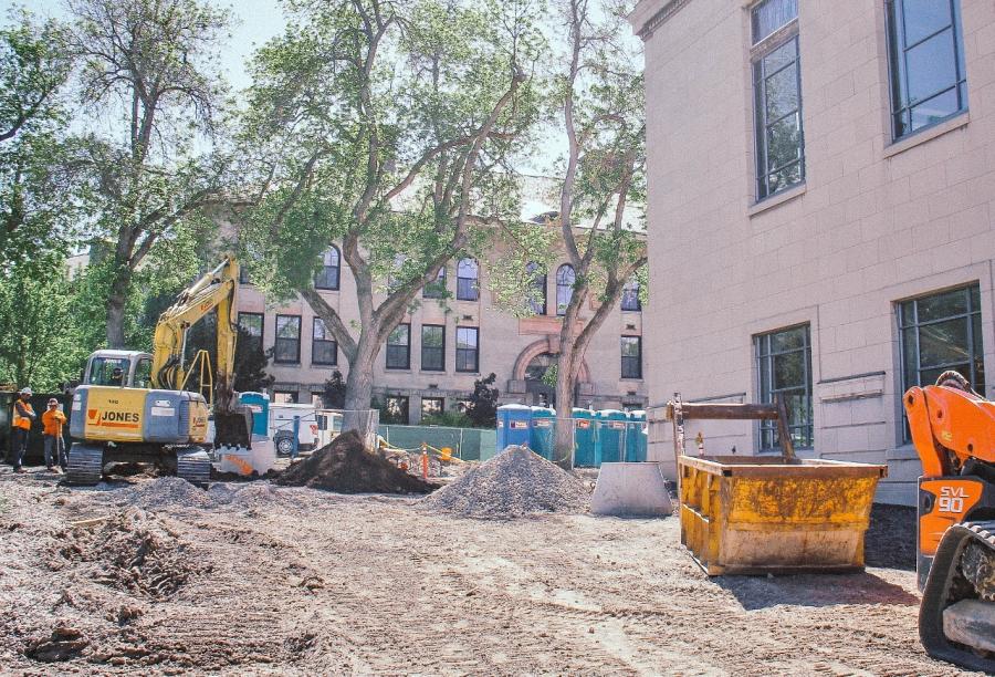 Redevelopment and preservation are part of a $57.2 million, 133,000-sq. ft. Gary and Ann Crocker Science Center project on the campus of the University of Utah in Salt Lake City.
(Shireen Ghorbani photo)