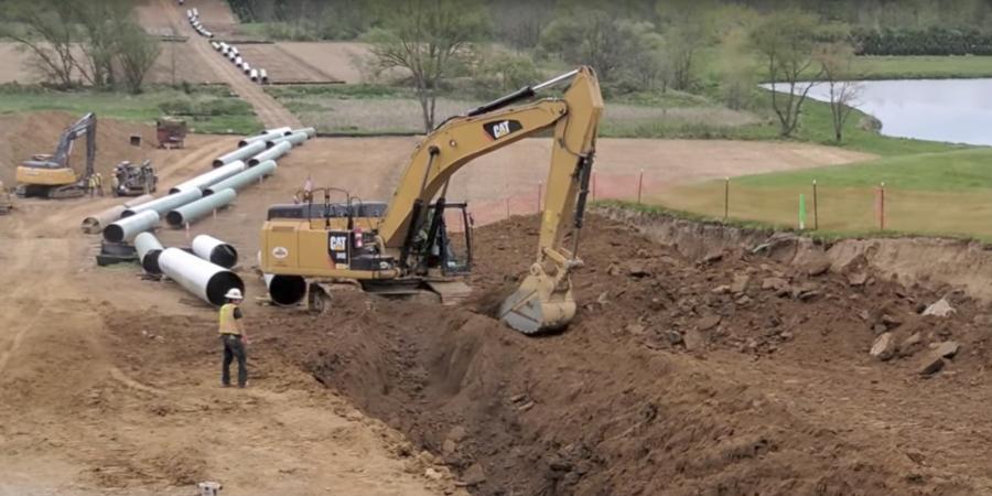 West Virginia environmental authorities have ordered a halt to Rover Pipeline construction where it found permit violations damaging several streams.