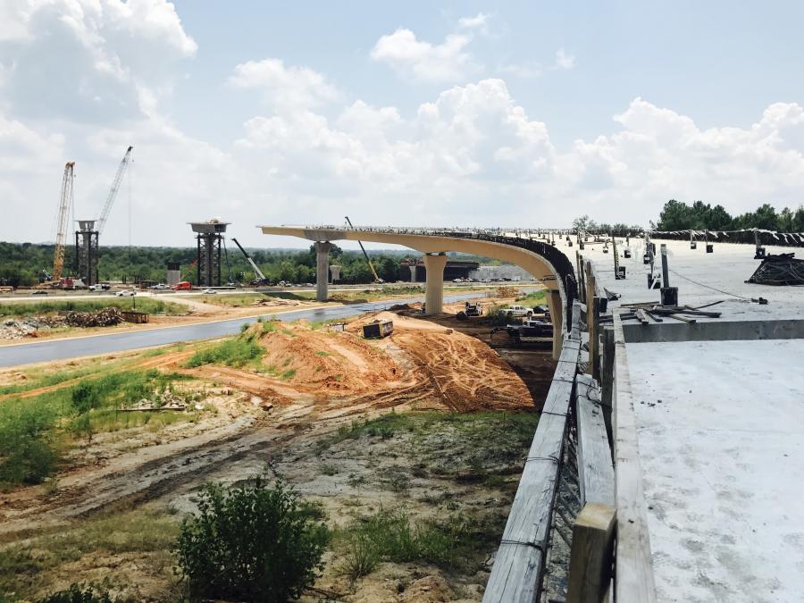 A $176 million project that began in 2014 is inching closer to completion in north Caddo Parish, La.
(Erin Buchanan, LA DOTD photo)