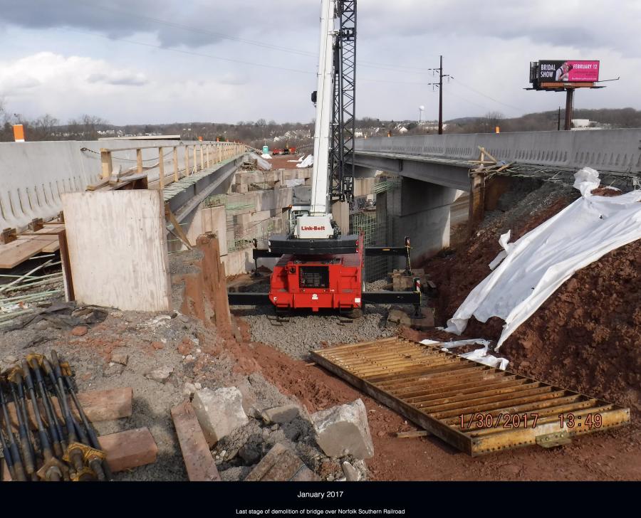 A series of projects on a major highway in southeastern Pennsylvania is expected to ultimately add up to a safer, smoother and faster commute for the 90,000 drivers who travel the route daily. (Photo Credit: PennDOT)