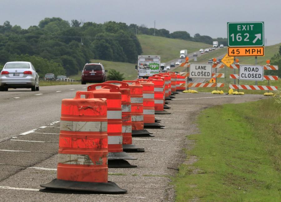 Oklahoma transportation officials have approved a new construction plan that calls for postponing more than 40 percent of all projects due to state funding cuts.
