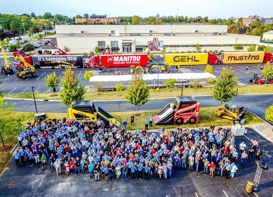 More than 267 Manitou, Gehl and Mustang dealers, representing 229 dealerships across the United States and Canada, joined together for a North American dealer event hosted by Manitou Americas at its corporate office in West Bend on Sept. 26.