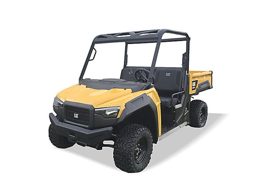 The Caterpillar CUV102D is one of the company's first-ever utility vehicles.