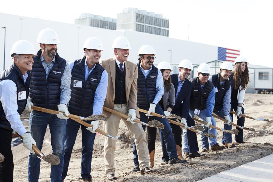 Chobani LLC announced the expansion of its yogurt plant in Twin Falls, Idaho, by breaking ground on a 70,000-sq.-ft. facility.