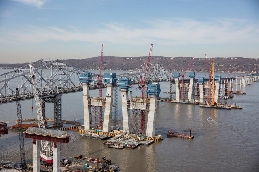 Steel and concrete panels that were once part of a mighty bridge that carried 50 million vehicles a year across the Hudson River north of New York City will find new life spanning streams along sleepy country roads.