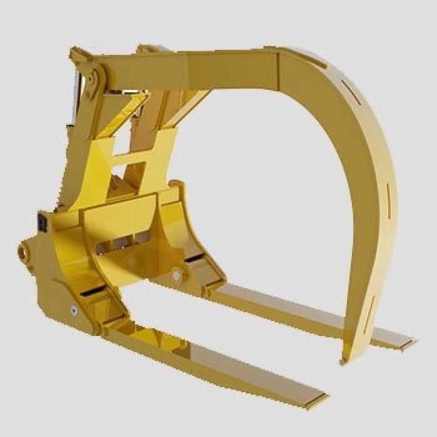 Rockland peeler grapples are available with a wide variety of options, with or without clamps.