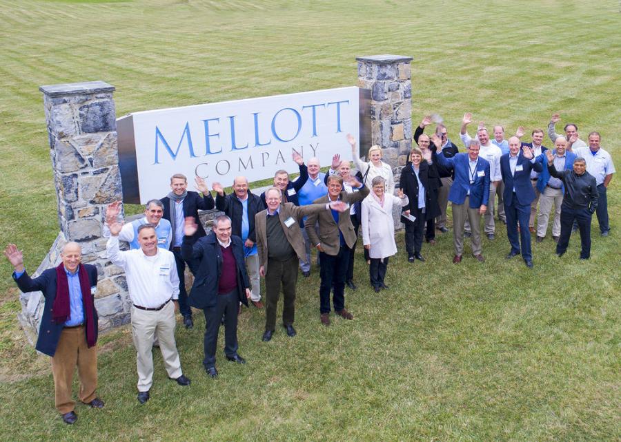 The Metso board and Mellott Company tour guides conclude the visit with a friendly wave to the camera.
