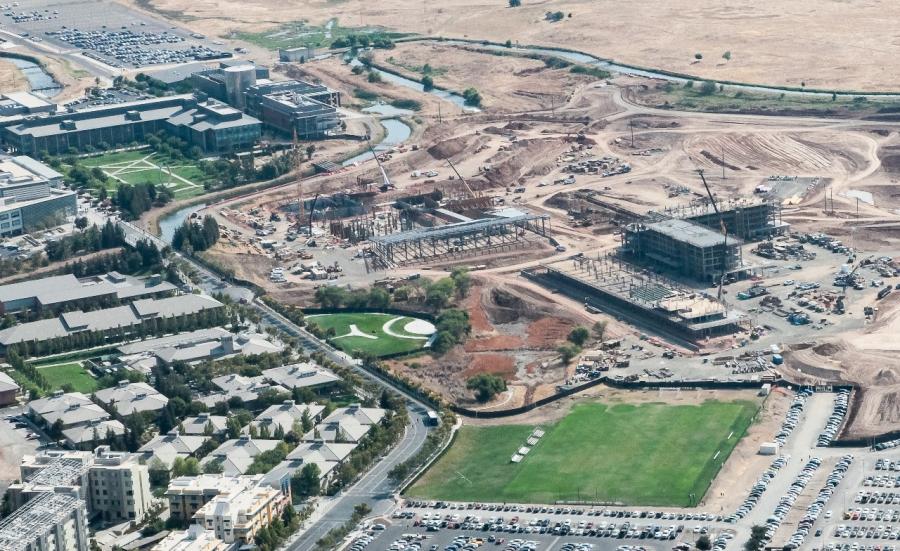 The Merced 2020 Project will add about 1.2 million gross sq. ft. of space for teaching, research, student housing and support facilities to the existing campus by 2020.
(University of California, Merced photo)