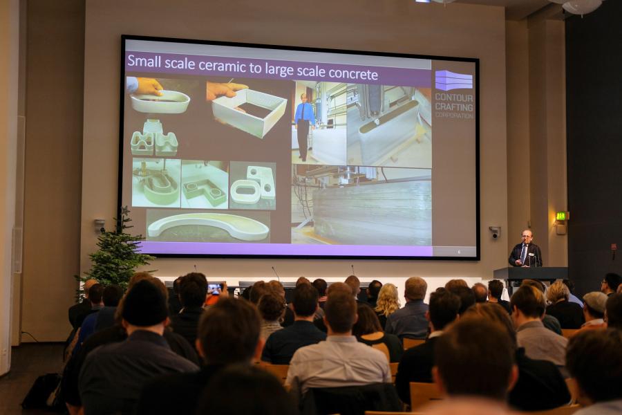 The conference in Copenhagen demonstrated that the conventional construction industry seems to have concluded that 3D construction printing will grow significantly in the coming years and conquer a significant part of the construction market leading more and more companies from the conventional construction industry to become involved.