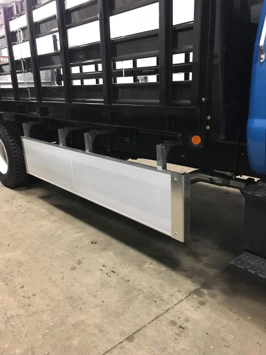 Walker Blocker Side Guards — truck side guards designed to keep pedestrians, bicyclists and motorcyclists from being run over by the rear tires of a large vehicle — were designed to block and deflect, preventing the deadliest road crashes.