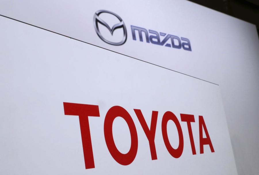 Toyota and Mazda will join Mercedes, Honda and Hyundai in operating factories in Alabama.