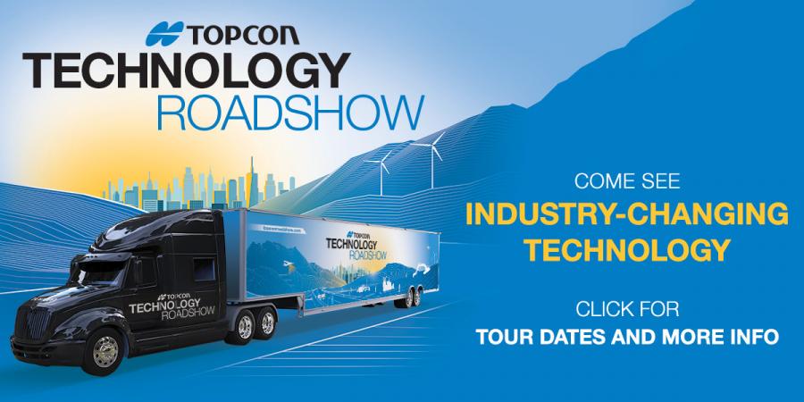 The Topcon Technology Roadshow showcases the latest construction, survey, civil engineering, architecture and design technologies in a hands-on educational environment.