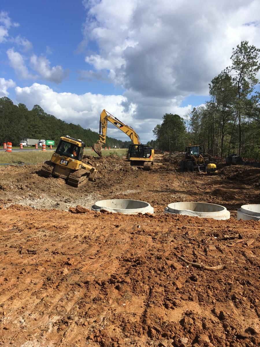 Construction crews in Berkeley County, S.C., are  building a new three-leg directional interchange along I-26  that  will provide direct access to the South Carolina Volvo cars manufacturing facility.