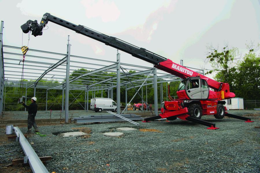 Manitou’s three new rotating telehandlers — the MRT 2470, MRT 3050 and MRT 1840 — bring the full Manitou MRT Series rotating telehandler line to six models that can handle capacities up to 15,400 lbs. (6,985 kg) and reach up to 103 ft. 4 in. (31.5 m).