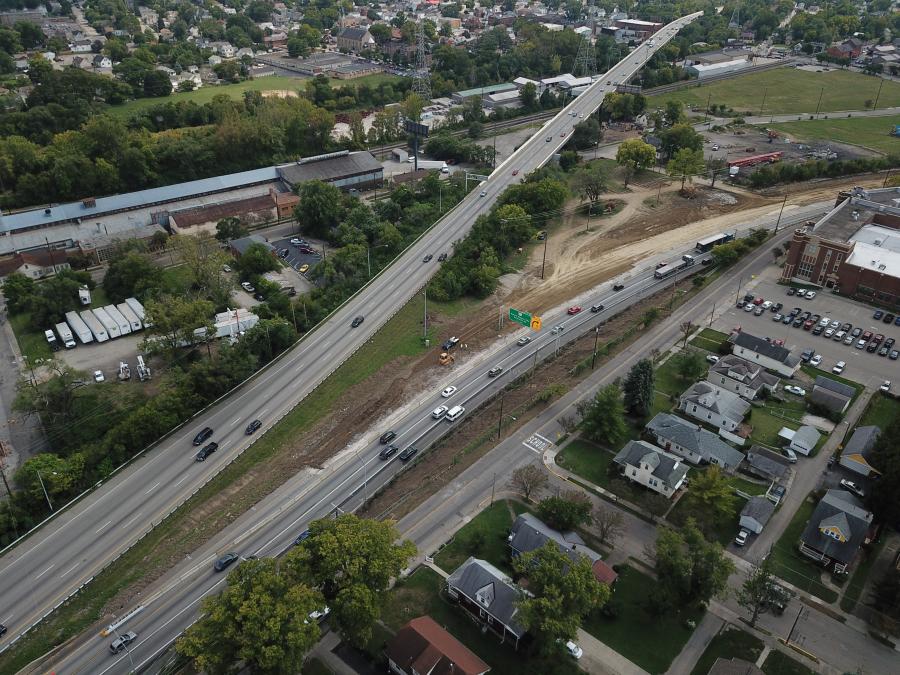 Work continues on Glendale-Milford Road and on the new Neumann Way on-ramp to northbound I-75.