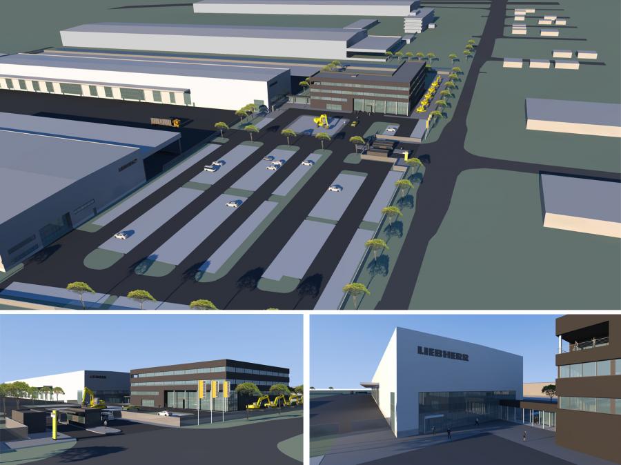 Once completed, the new facilities will total more than 251,000 sq. ft. and will be occupied by Liebherr USA  Co.