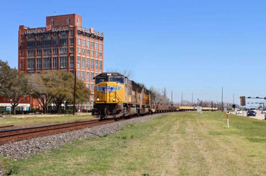 Union Pacific Railroad recently began construction on its $550 million Brazos Yard.