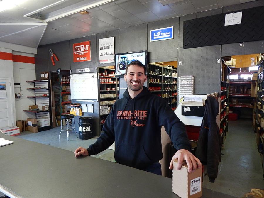The glue that keeps everything together at Farm-Rite Willmar, is Dan Cox, parts and service manager.