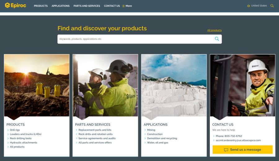 Designed with the needs of mining, infrastructure and natural resources customers in mind, the new website features user-friendly navigation and functionality, according to the company.