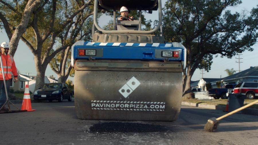 Customers interested in nominating their town for a paving grant from Domino’s can enter the zip code at pavingforpizza.com. If their town is selected, the customer will be notified and the city will receive funds to help repair roads so pizzas make it home safely.