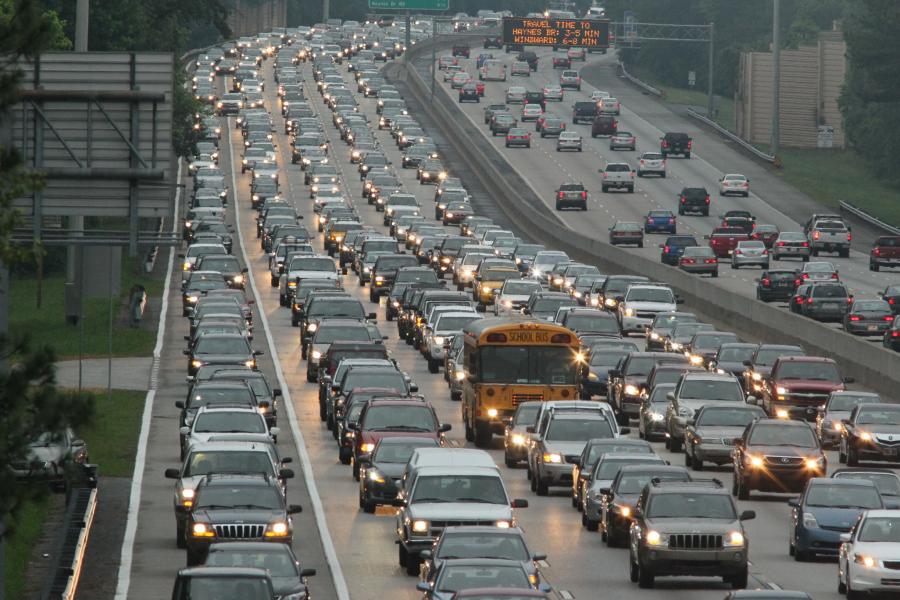 State officials said they hoped the new lanes would help to alleviate some of the traffic congestion 400 sees.