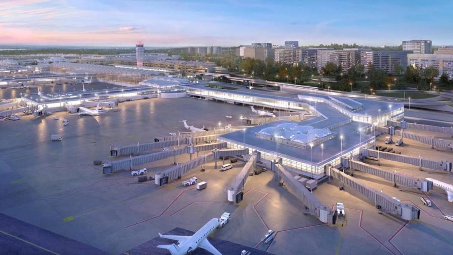 MWAA has issued the notice to proceed with construction of a new concourse at Ronald Reagan Washington National Airport.
(Metropolitan Washington Airports Authority photo)