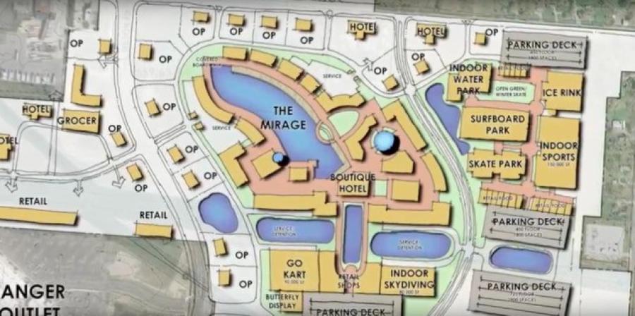 A map of the Planet Oasis campus
(YouTube photo)