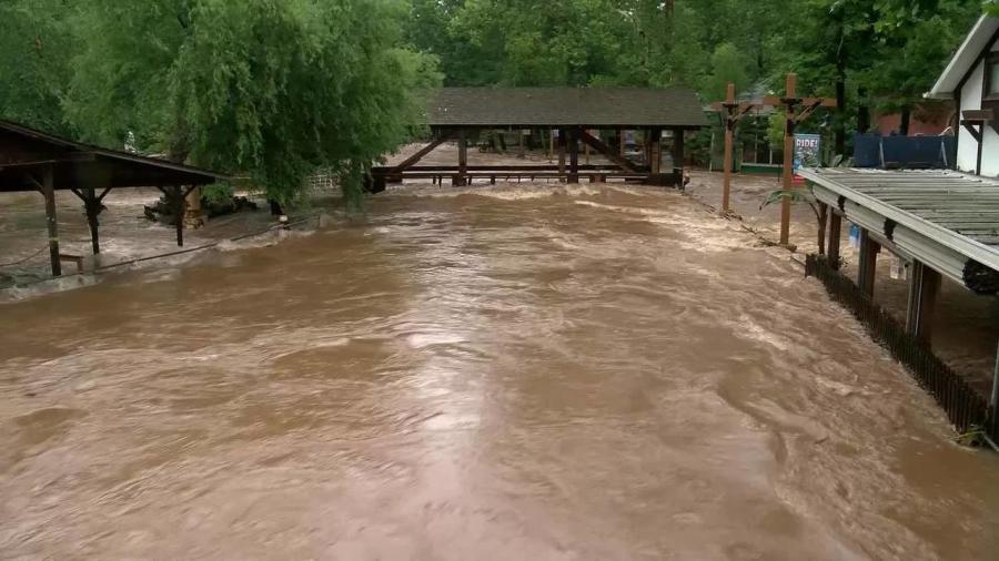 Knoebels was also closed for much of the week due to flooding, but park officials said they hope to reopen by July 27, the York Daily Record reported.