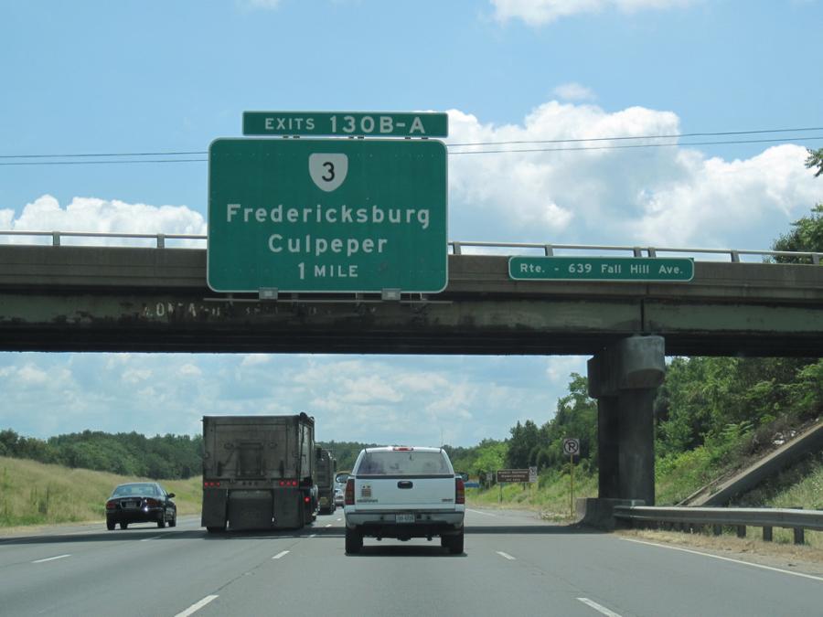 The new lanes will be designed as through lanes for drivers going past Route 3 and U.S. 17. This will leave the old lanes available for local traffic, Kelly Hannon of VDOT's Fredericksburg district said.