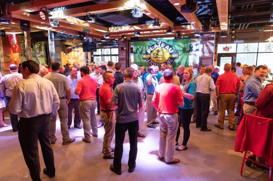 Hundreds of guests turned out for the event at The Battery Atlanta at SunTrust Park.