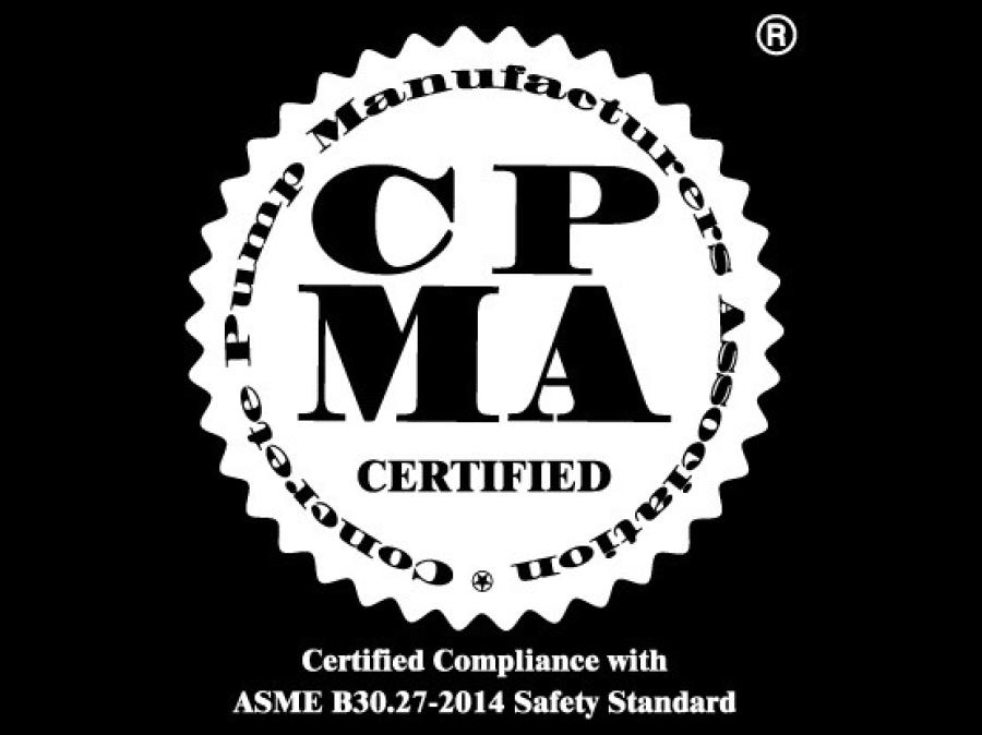 Putzmeister’s 30-, 40-, 50-, 60-Meter class boom pumps, placing booms, BSA large line trailer pumps and Thom-Katt trailer pumps have been awarded compliance by the CPMA.