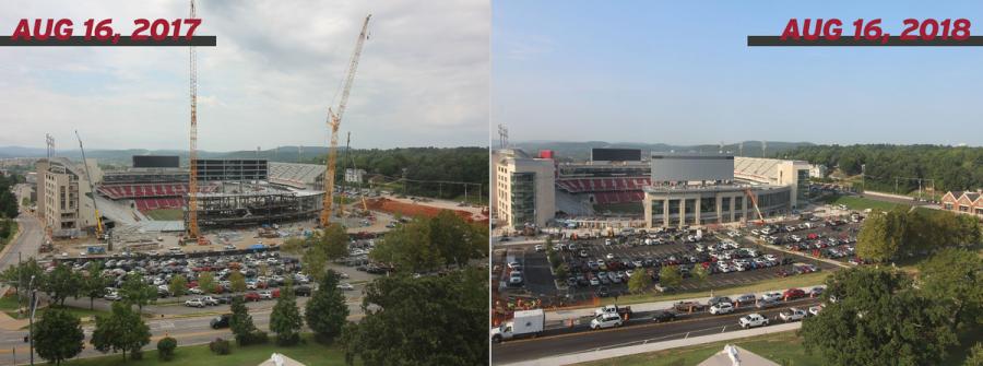 The Donald W. Reynolds Razorback Stadium at the University of Arkansas has seen a range of renovations since it opened in 1938, Saturday Down South reported, and this latest round of updates, which began in 2016, are almost finished.