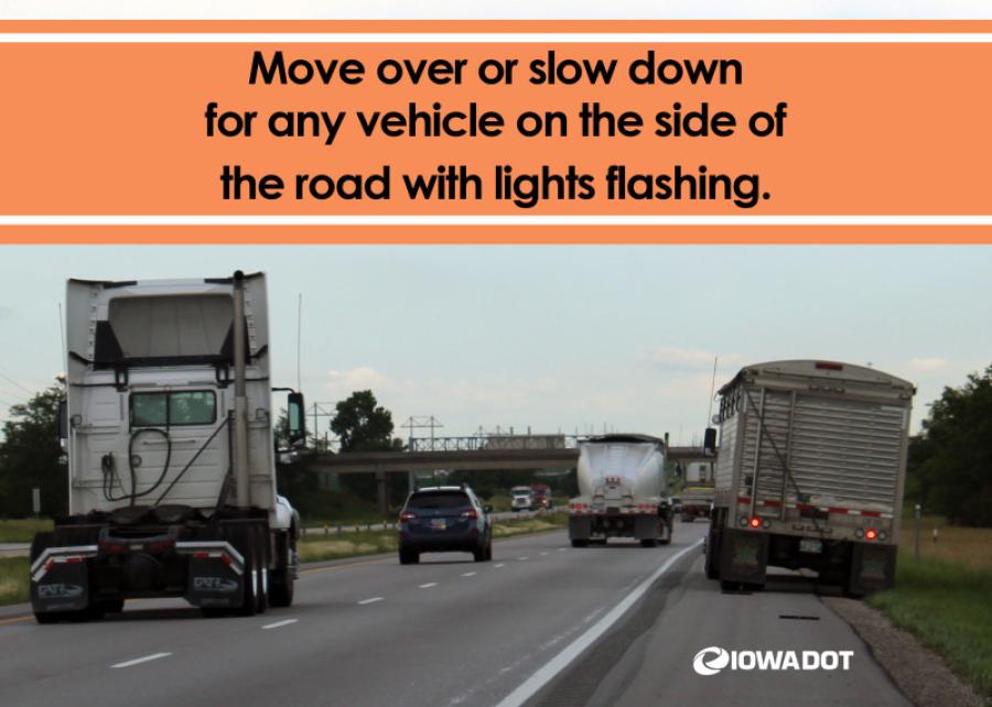 All 50 states have versions of this “Move Over” law.